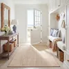 Image de SAFAVIEH Tapis en Fibres Naturelles Salon, Salle à Manger, Chambre à Coucher - Natural Fiber Collection, Tapis à Poil Court, Naturel, 122 x 183 cm