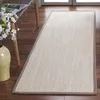 Image de SAFAVIEH Tapis en Fibres Naturelles Salon, Salle à Manger, Chambre à Coucher - Natural Fiber Collection, Tapis à Poil Court, Naturel et Beige, 76 X 183 cm