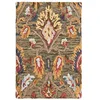 Image de SAFAVIEH Tapis Contemporain pour Salon, Salle à Manger, Chambre à Coucher - Blossum Collection, Tapis à Poil Court, Multi, 61 X 91 cm