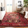 Image de Safavieh Tapis Traditionnel pour Salon, Salle à Manger, Chambre à Coucher - Persian Collection, Tapis à Poil Court, Rouge et Multi, 244 x 305 cm