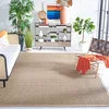 Image de SAFAVIEH Tapis en Fibres Naturelles Salon, Salle à Manger, Chambre à Coucher - Natural Fiber Collection, Tapis à Poil Court, Naturel et Beige, 152 X 152 cm