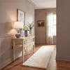 Image de SAFAVIEH Tapis Shag pour Salon, Salle à Manger, Chambre à Coucher - Luxe Shag Collection, Tapis à Poil Long, Ivoire, 91 X 152 cm
