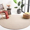 Image de SAFAVIEH Tapis en Fibres Naturelles Salon, Salle à Manger, Chambre à Coucher - Natural Fiber Collection, Tapis à Poil Court, Naturel, 122 X 122 cm