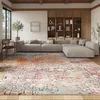 Image de Safavieh Tapis Contemporain pour Salon, Salle à Manger, Chambre à Coucher - Madison Collection, Tapis à Poil Court, Gris et Rose, 244 X 305 cm