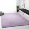 Image de Safavieh Tapis Shag pour Salon, Salle à Manger, Chambre à Coucher - August Shag Collection, Tapis à Poil Court, Lilas, 122 X 183 cm