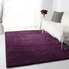 Image de Safavieh August Shag Collection Tapis décoratif   1,8 x 2,7 m, Violet, Design Solide, ne s'effiloche Pas et Facile d'entretien, 3 cm d'épaisseur, idéal pour Les Zones à Forte Circulation dans Le