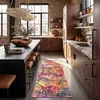 Image de SAFAVIEH Tapis Boho pour Salon, Salle à Manger, Chambre à Coucher - Madison Collection, Tapis à Poil Court, Fuchsia et Or, 80 x 180 cm
