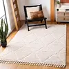 Image de Safavieh Tapis Boho pour Salon, Salle à Manger, Chambre à Coucher - Marrakesh Collection, Tapis à Poil Court, Beige, 160 X 229 cm