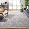 Image de Safavieh Tapis Contemporain pour Salon, Salle à Manger, Chambre à Coucher - Abstract Collection, Tapis à Poil Court, Noir et Ivoire, 244 X 305 cm