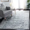 Image de Safavieh Tapis Traditionnel pour Salon, Salle à Manger, Chambre à Coucher - Isabella Collection, Tapis à Poil Court, Gris et crème, 160 X 229 cm