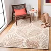 Image de Safavieh Tapis Moderne pour Salon, Salle à Manger, Chambre à Coucher - Capri Collection, Tapis à Poil Court, Beige et Ivoire, 122 x 183 cm