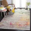 Image de SAFAVIEH Tapis Boho pour Salon, Salle à Manger, Chambre à Coucher - Madison Collection, Tapis à Poil Court, Gris et Or, 183 X 274 cm