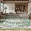 Image de SAFAVIEH Tapis Boho pour Salon, Salle à Manger, Chambre à Coucher - Madison Collection, Tapis à Poil Court, Vert et Turquoise, 244 X 305 cm