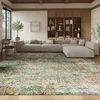 Image de Safavieh Tapis Contemporain pour Salon, Salle à Manger, Chambre à Coucher - Madison Collection, Tapis à Poil Court, Vert et Turquoise, 244 X 305 cm