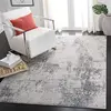 Image de Safavieh Tapis Boho pour Salon, Salle à Manger, Chambre à Coucher - Tulum Collection, Tapis à Poil Court, Ivoire et Gris, 160 X 229 cm