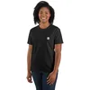 Image de Carhartt Workwear Pocket Short-Sleeve T-Shirt Utilitaire de Travail, Black, S aux Femmes