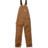 Image de Carhartt 102776 - Salopette Ultra Résistante - Homme - Créée Grâce Au Savoir-Faire Du Crew - W34/L30 - Carhartt Brown