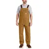 Image de Carhartt Salopette en Toile Lourde Coupe Décontractée Homme, Marron (Carhartt Brown), 42W / 32L