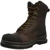 Image de Carhartt Detroit 8 inch Rugged Flex Waterproof S3 Work Boot, Chaussures de Construction Homme, Marron foncé, 45 EU