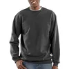 Image de Carhartt Sweat-Shirt Mi-Épais avec Col Ras-de-cou Loose Fit Homme, Carbone chiné (Carbon Heather), XL