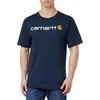 Image de Carhartt Core Logo T-Shirt S/S - T-Shirt, Marineblau, XS