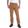 Image de Carhartt Straight Fit Stretch Duck Double Front Pantalon Utilitaire de Travail, Marron, 36W x 34L Homme