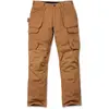 Image de Carhartt Pantalon de travail en acier Rugged Flex, coupe décontractée, double face avant, cargo et poches multiples Pantalon Homme, Marron, 30W/28L