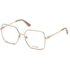 Image de GUESS lunettes, modèle GU2824, couleur beige