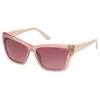Image de GUESS GU00098 Beige brillant 55