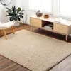 Image de Livabliss Hirsute - Salon Moderne berbère 160x213 cm, Doux et hirsutes pour la Chambre - Moelleux Bohèmes Neutres, Easy Care, Poil épais en Peluche - Grand, Ivoire