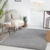 Image de Livabliss Shaggy - Berbère Moderne - 120 x 180 cm - Style bohème Doux - pour Salon et Chambre à Coucher - Facile d'entretien - Grand Gris Moyen