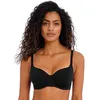 Image de Freya Haut de Bikini à Armatures Standard Jewel Cove pour Femme, Noir uni, 90 E (Taille Fabricant:34DD)