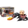 Image de Funko Pop! Rides: GOT - Daenerys Targaryen on Fiery Drogon - Game of Thrones- Figurine en Vinyle à Collectionner - Idée de Cadeau - Produits Officiels - Jouets pour Les Enfants et Adultes