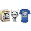 Image de Funko POP! and Tee : My Hero Academia Tenya Iida GameStop Taille M