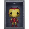Image de Funko Pop! Deluxe: Marvel Hall of Armor: Iron Man Model 4 (Metallic) (PX Previews Exclusive) #1036 Bobble-Head Vinyl Figure