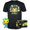 Image de Funko Pop! & Tee: DC - Joker - (BKLT) - Medium - DC Comics - T-Shirt - Vêtements avec Une Figurine en Vinyle à Collectionner - Idée de Cadeau - Jouets et Top à Manches Courtes pour Les Adultes