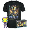 Image de Funko Pop! & Tee: Marvel Blacklight - Rescue L - Large - (L) - T-Shirt - Vêtements avec Une Figurine en Vinyle à Collectionner - Idée de Cadeau - Jouets et Top à Manches Courtes pour Les Adultes