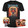 Image de Funko Figurine De Heavy Metal Et T-shirt à Manches Courtes Deadpool Marvel