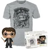 Image de Funko Pop! & Tee: Harry Potter - Texture Velours - Small - (S) - T-Shirt - Vêtements avec Une Figurine en Vinyle à Collectionner - Idée de Cadeau - Jouets et Top à Manches Courtes pour Les Adultes