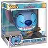 Image de Funko Pop Jumbo: Stitch - with Ukele - Lilo and Stitch - Figurine en Vinyle à Collectionner - Idée de Cadeau - Produits Officiels - Jouets pour Les Enfants et Adultes - Movies Fans