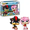 Image de Pack 2 Figurines Funko Pop Games Sonic Shadow et Amy Rose