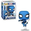 Image de Funko Pop Marvel : Les Quatre Fantastiques - Spider-Man Costume Bleu Exclusif