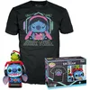 Image de Funko Pop! & Tee: L & S - Gmr Stitch with Frog with Frog - M - Lilo and Stitch - T-Shirt - Vêtements avec Une Figurine en Vinyle à Collectionner - Idée de Cadeau - Jouets et Top à Manches Courtes