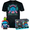 Image de Funko T-shirt à Manches Courtes Disney Stitch Gamer With Frog