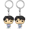 Image de Funko Pop! Keychain: Netflix - Kpop Demon Hunters - Jinu - Porte-clés Porte-clés Fantaisie - Mini-Figurine de Collection - Petit Cadeau de Noël - Idée Cadeau - Produit Officiel (Lot de 2)