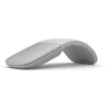 Image de Microsoft - Souris Arc Edition Surface Bluetooth - Platine Gris avec les batteries Amazon Basics