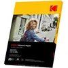 Image de KODAK Picture Paper - Papier Photo Brillant, Pack de 25 Feuilles, Format A4 (21x29,7cm), 230g/m², Idéal pour Impressions Jet d'Encre, Couleurs Éclatantes et Contraste Élevé, Finition Haute Qualité