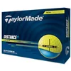Image de TaylorMade New Distance+ 2025 Balles de golf Jaune Taille unique