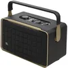 Image de JBL Authentics 300 Enceinte intelligente connectée portable avec WiFi, Bluetooth et assistants vocaux, design rétro, noire