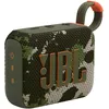 Image de JBL GO 4, Enceinte Bluetooth ultra-portable, son JBL Pro, basses percutantes, 7 heures d'autonomie, fonction Playtime Boost, résistante à l'eau et à la poussière IP67, motif camouflage